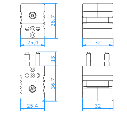 Standard Thermostecker Duplex – Bild 3